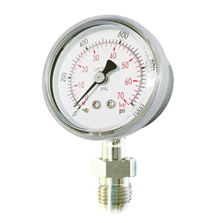 ¿Qué factores suelen afectar la vida útil de un manómetro de pureza ultraalta y cómo se puede prolongar?